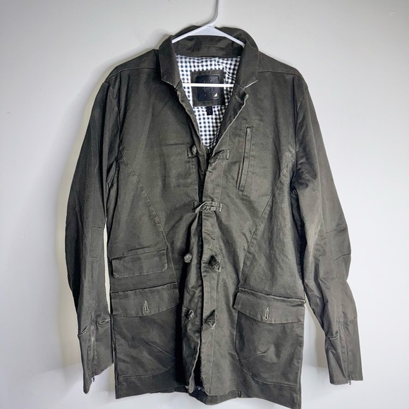 Black House Academy Men’s Green Jacket - Picture 1 of 10